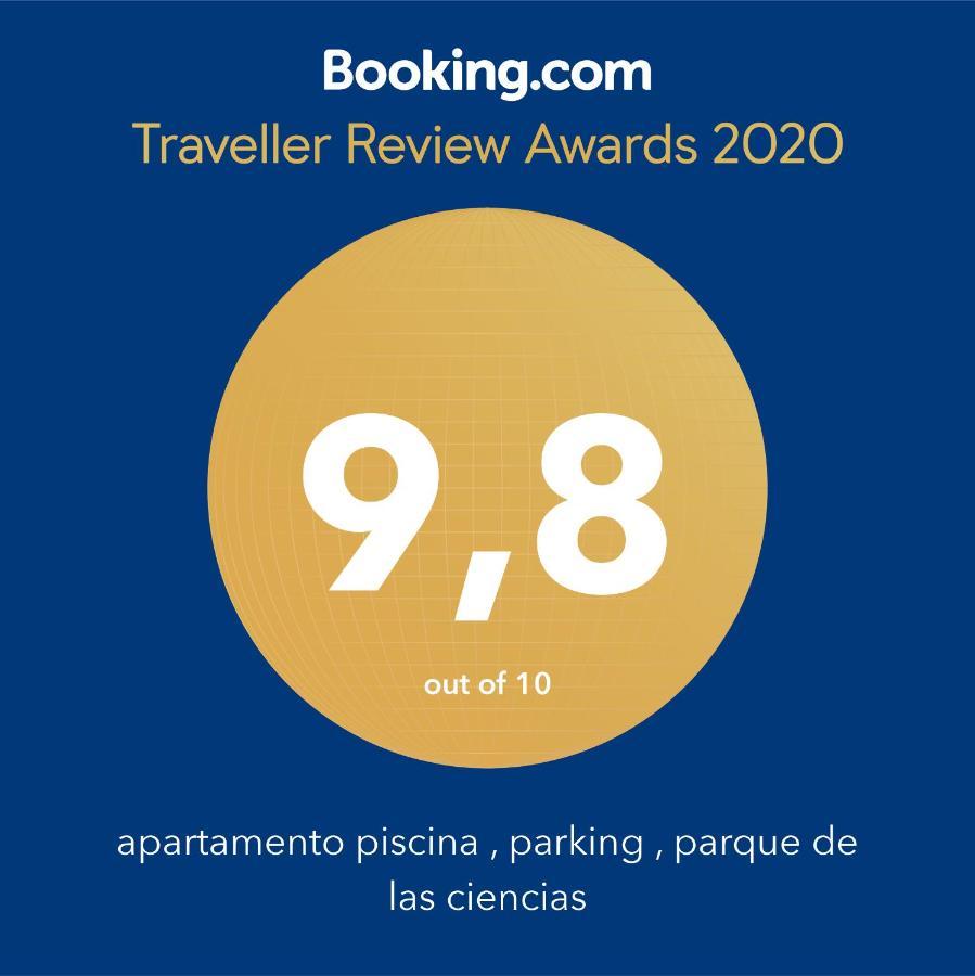 Apartamento Forum-Ciencias Con Piscina, Gym & Parking Granada Luaran gambar